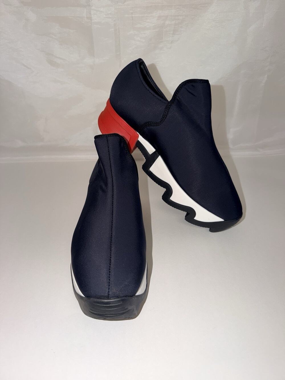 iRi New York Wes Low top Blue EU39 Italy Neoprene Vegan Sneakers-NEW